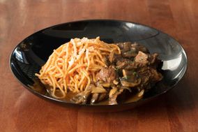 pâtes aux champignons
