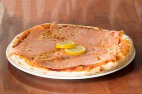 pizza au saumon