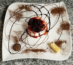 dessert sur le thème de noel